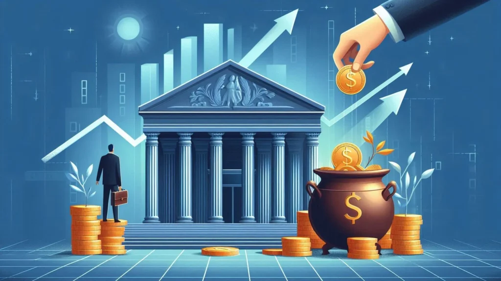 Imagem sobre alguem investindo em uma instituição do governo, conechindo como o tesouro direto