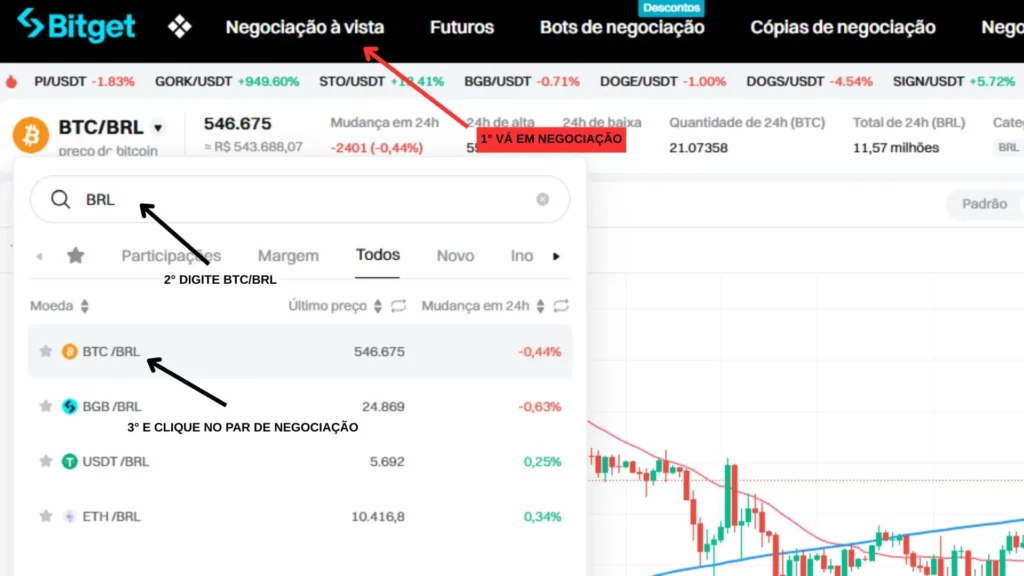 como comprar criptomoedas na bitget