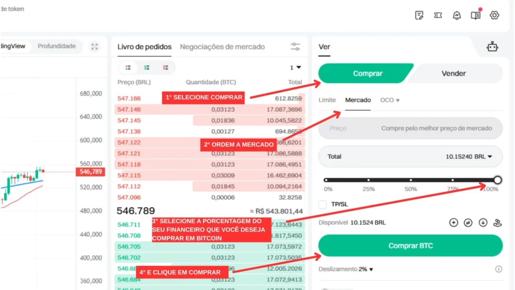 COMPRAR BITCOIN NA BITGET